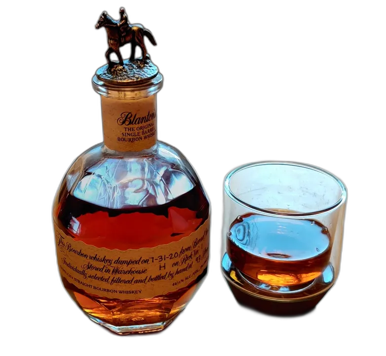 Bottle of Blanton's Original Single Barrel, bourbon
