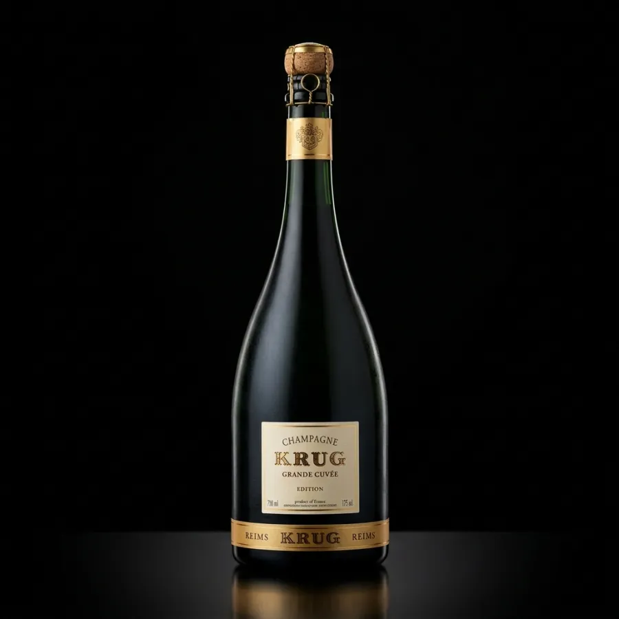 Bottle of Krug Grande Cuvée 171ème Édition, champagne