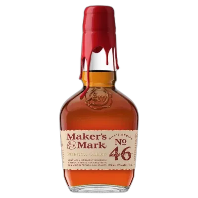 Bottle of Maker's Mark 46, bourbon