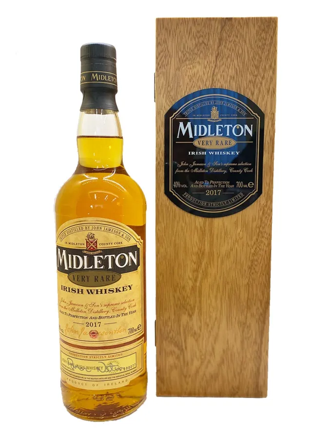 Bottle of Midleton Very Rare, irish