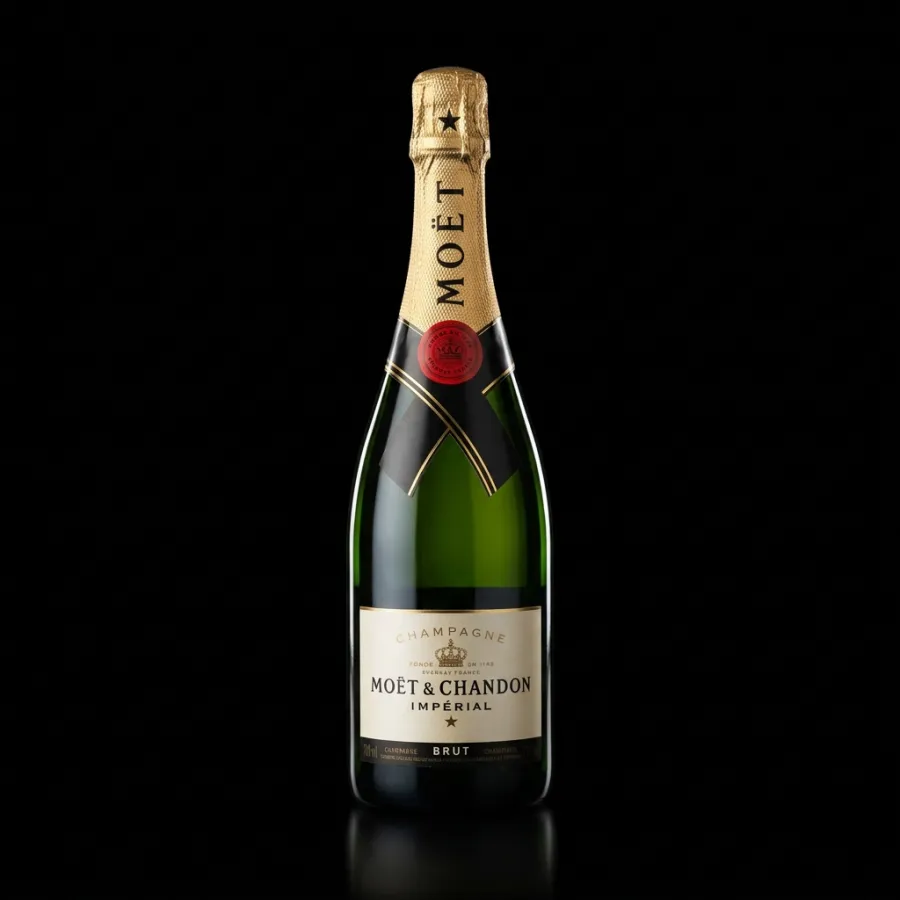 Bottle of Moët & Chandon Impérial Brut, champagne
