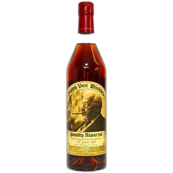 Bottle of Pappy Van Winkle 15 Year, bourbon