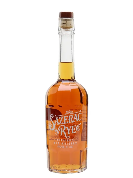 Bottle of Sazerac Rye, rye