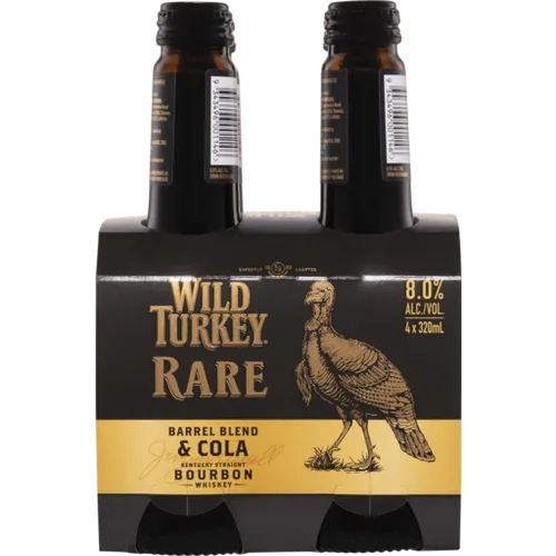 Bottle of Wild Turkey Rare Breed, bourbon