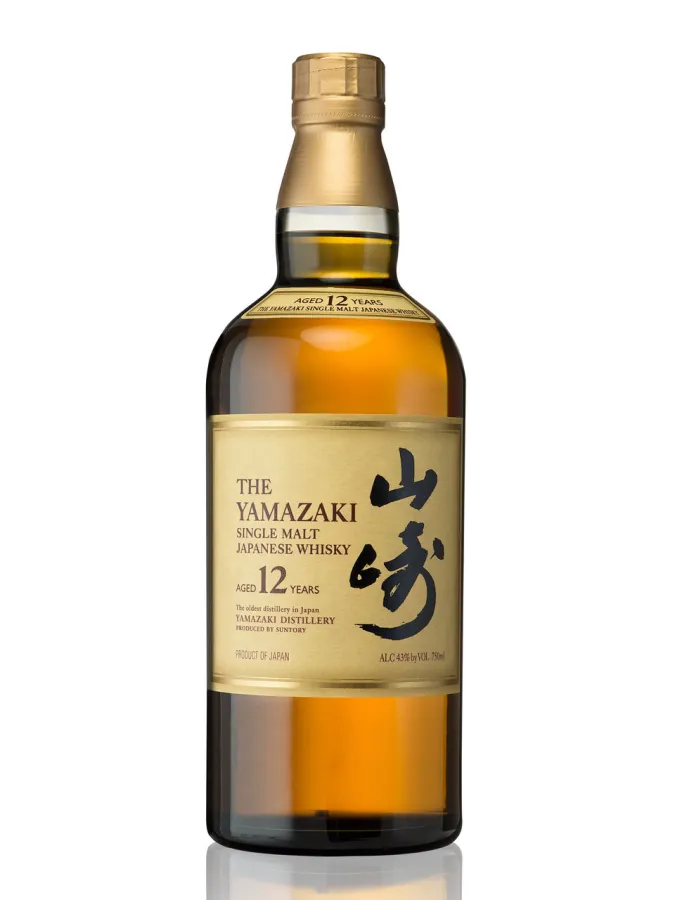 Bottle of Yamazaki 12 Year, japanese